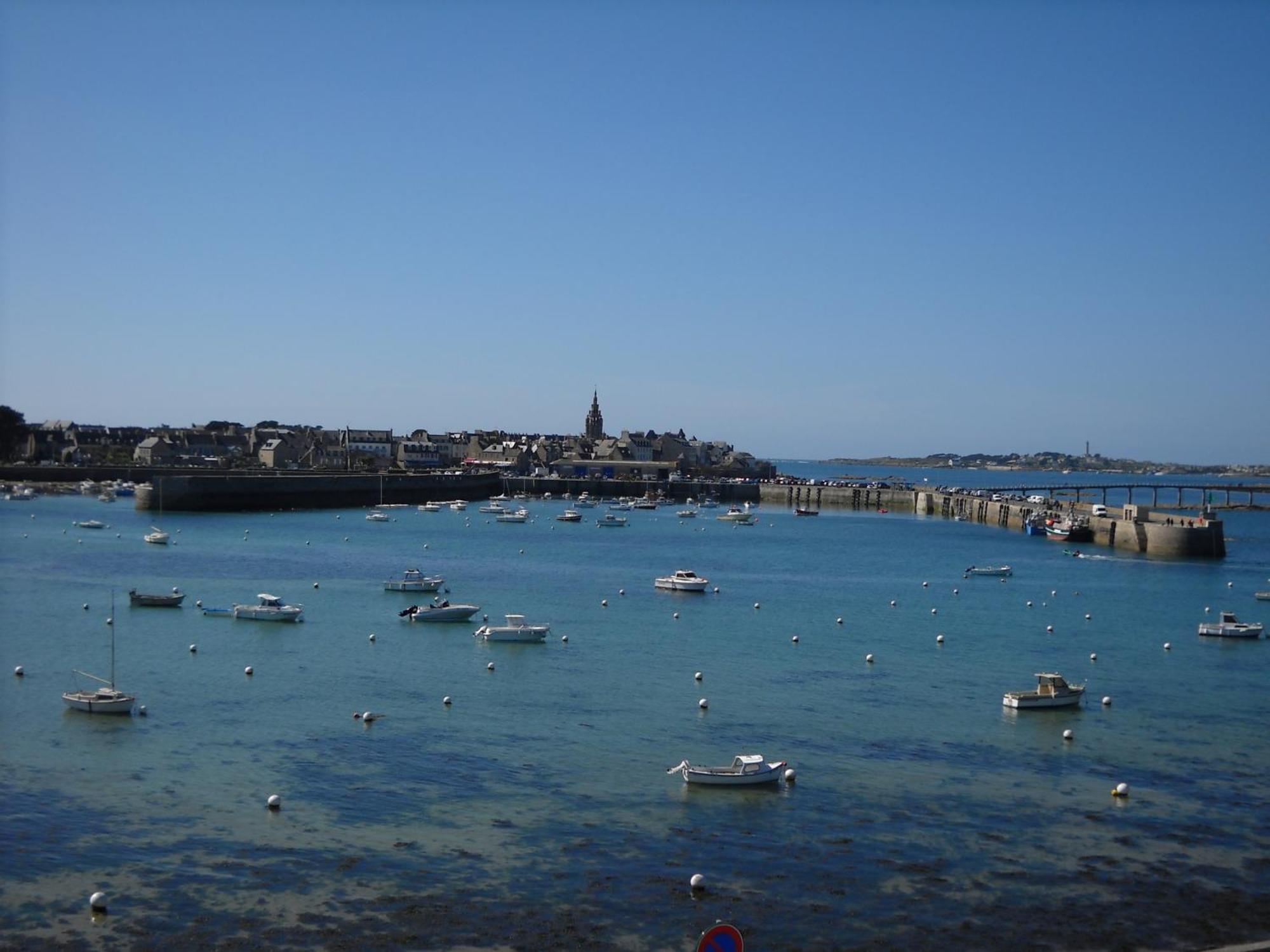 Logis Hotel Bellevue Roscoff Dış mekan fotoğraf
