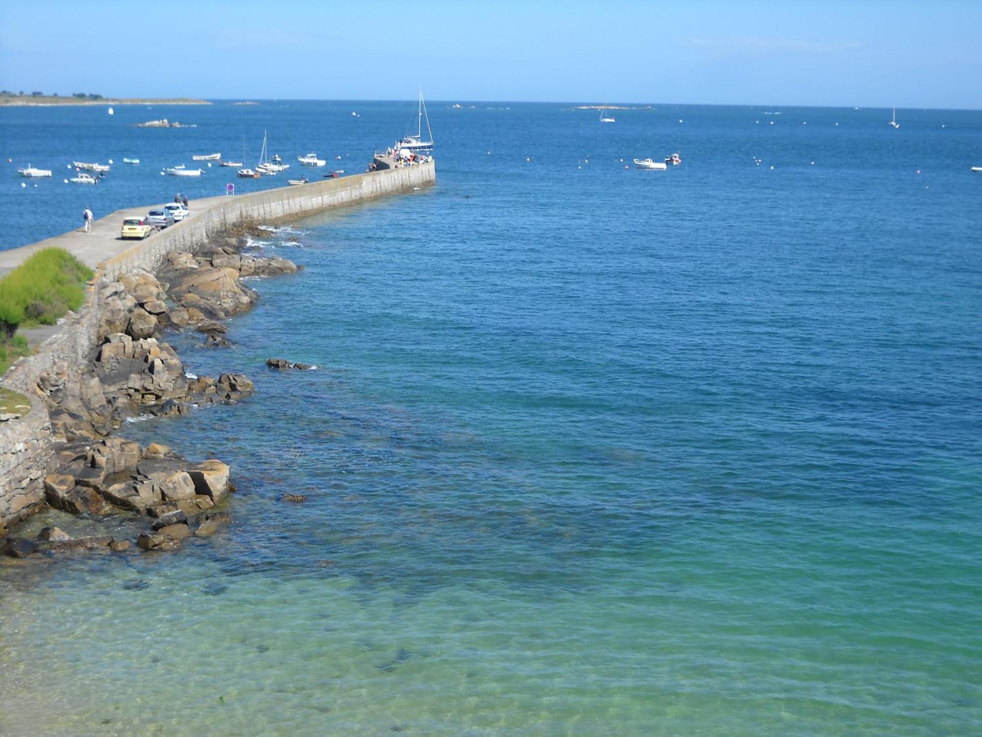 Logis Hotel Bellevue Roscoff Dış mekan fotoğraf
