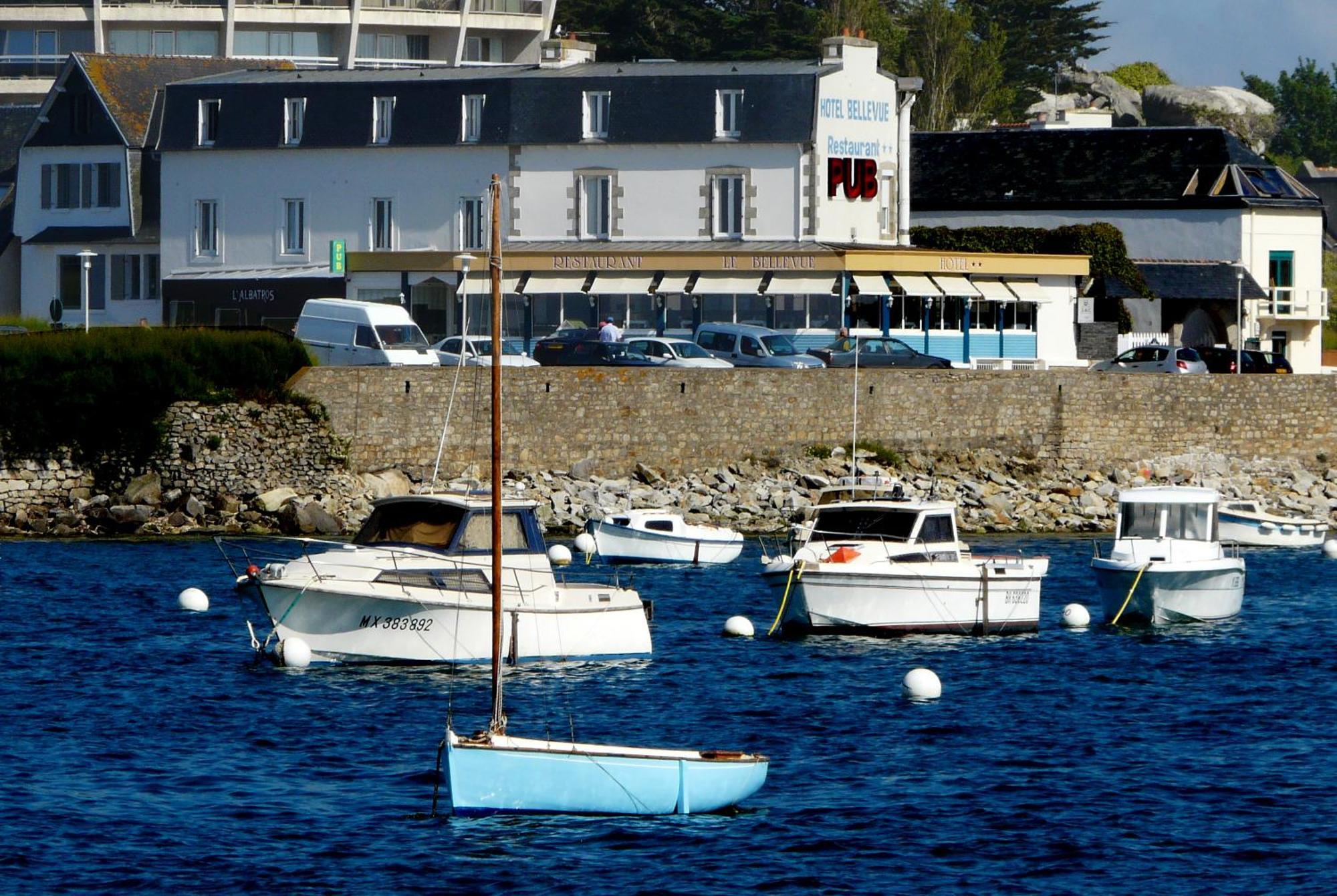 Logis Hotel Bellevue Roscoff Dış mekan fotoğraf